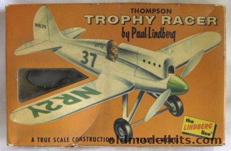 Lindberg 1/48 Benny Howard's 'Pete' - 1930s Thompson Trophy Racer - Cellovision Issue, 419-29 plastic model kit